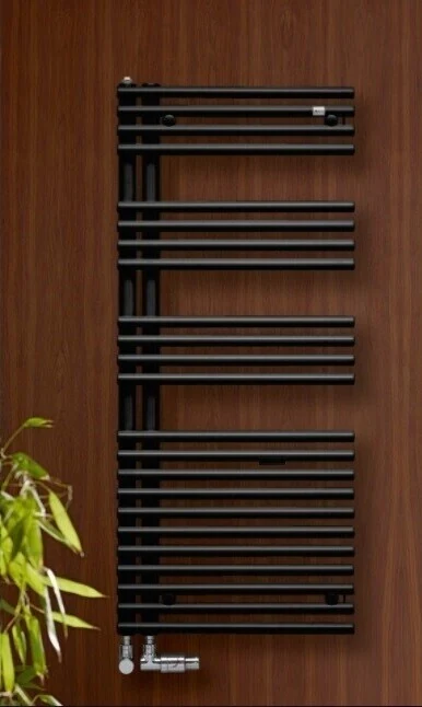 Zehnder Forma Asym — 120 × 50 cm · noir