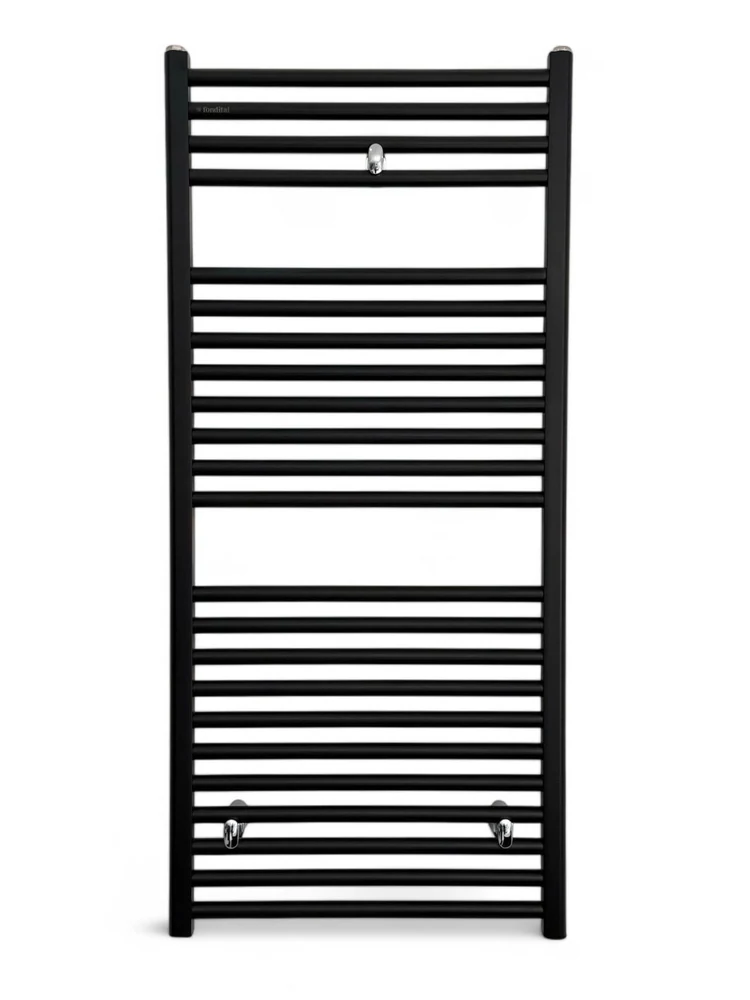 Fondital Cool — 116 × 50 cm · noir mat